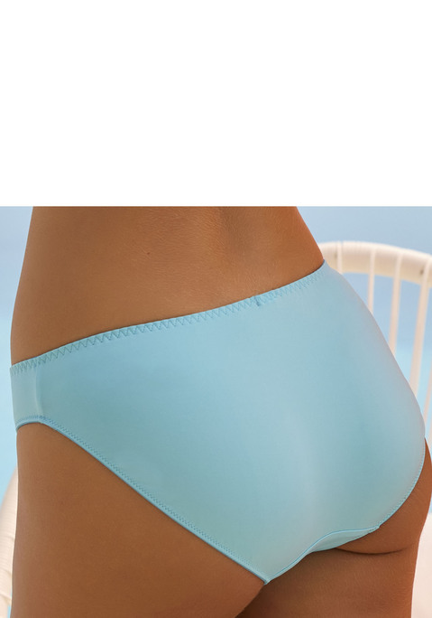 Bild: Slip von Vivance: Hübscher Slip mit klassischer Schnittführung. Rundherum aus weichem Microtouch-Material. Hübscher Spitzeneinsatz in der vorderen Mitte. Mit eingearbeitetem Baumwollzwickel. Passende BHs aus der gleichen Serie erhältlich. Obermaterial: 82% Polyester, 10% Elasthan, 8% Polyamid.