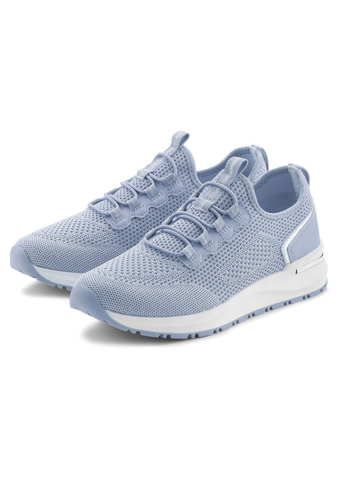 Bild: Sneaker von Vivance: Cooler Sneaker von Vivance. Elastische Schnürbänder für einen optimalen Tragekomfort. Hergestellt aus weichem, dehnbaren Textilmaterial, das sich optimal an den Fuß anpasst.