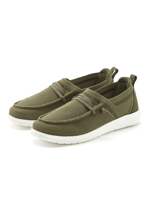 Bild: Sneaker von Vivance: Sneaker VEGAN von VIVANCE in Mesh-Optik. Herausnehmbare Innensohle. Einfacher Ein- und Ausstieg. Geeignet für lange Spaziergänge und andere Aktivitäten.