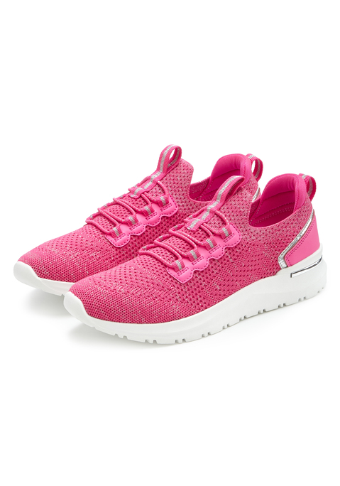 Bild: Sneaker von Vivance: Cooler Sneaker von Vivance. Elastische Schnürbänder für einen optimalen Tragekomfort. Hergestellt aus weichem, dehnbaren Textilmaterial, das sich optimal an den Fuß anpasst.