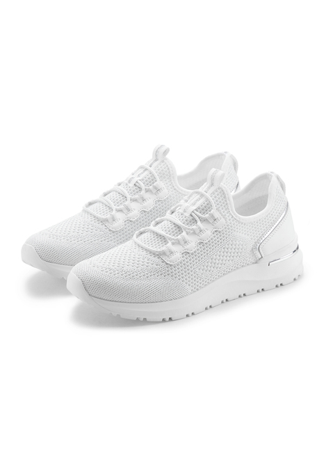 Bild: Sneaker von Vivance: Cooler Sneaker von Vivance. Elastische Schnürbänder für einen optimalen Tragekomfort. Hergestellt aus weichem, dehnbaren Textilmaterial, das sich optimal an den Fuß anpasst.