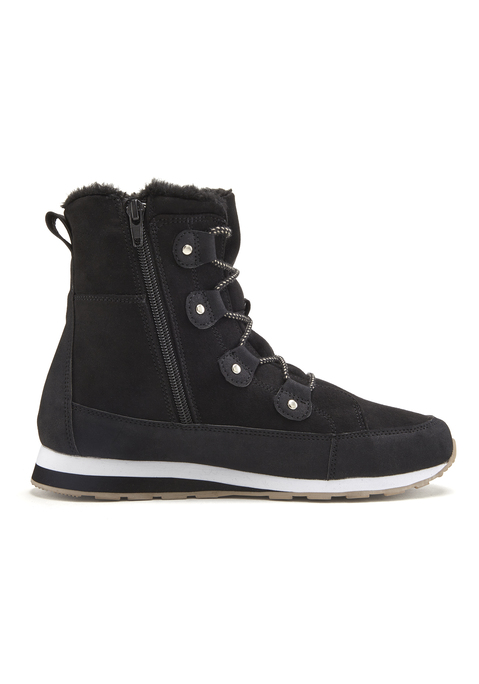Bild: Stiefelette von Vivance: Stiefelette mit Warmfutter VEGAN von VIVANCE. Obermaterial aus Microfaser. Futter und Decksohle aus Textil. Laufsohle aus Synthetik.