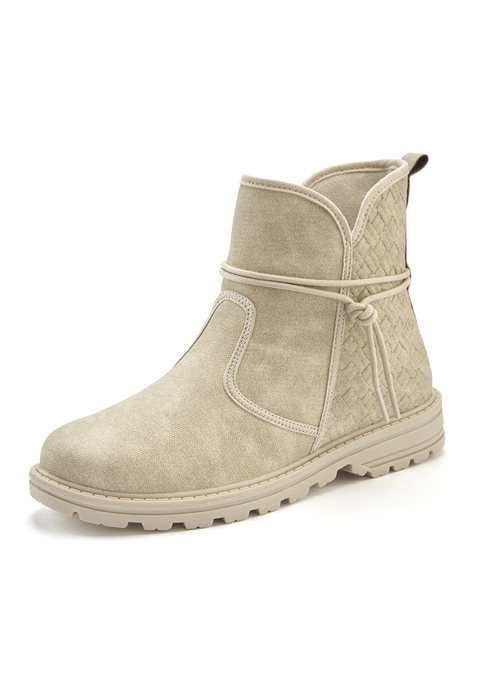 Bild: Stiefelette von Vivance: Stiefelette VEGAN von VIVANCE. Obermaterial aus Lederimitat. Futter und Decksohle aus Textil. Laufsohle aus Synthetik.