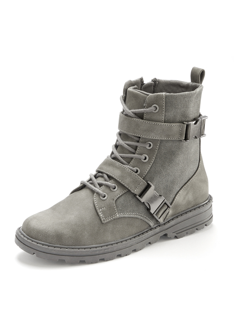 Bild: Stiefelette von Vivance: Stiefelette VEGAN von VIVANCE. Obermaterial aus Lederimitat. Futter und Decksohle aus Textil. Laufsohle aus Synthetik.