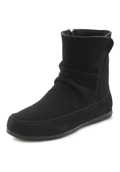 Bild: Stiefelette von Vivance: Stiefelette aus Leder von VIVANCE. Obermaterial aus Rindsleder. Futter und Decksohle aus Textil. Laufsohle aus Synthetik.