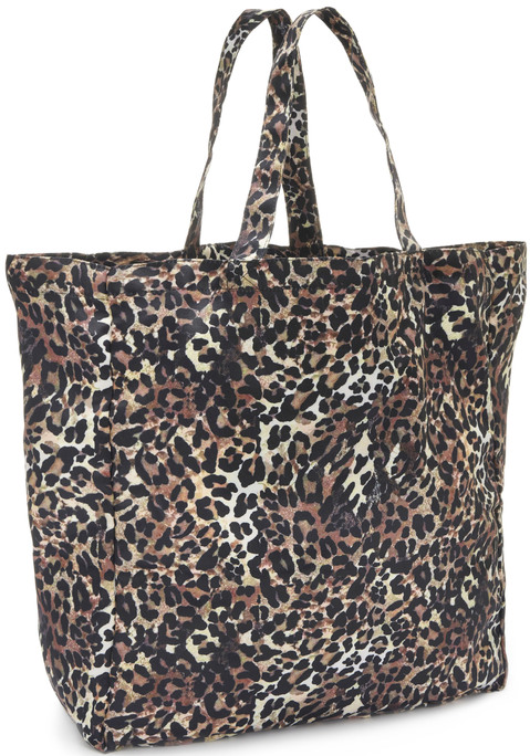 Bild: Strandtasche von Vivance: Gemusterte Strandtasche VEGAN von VIVANCE. Aus Textil. Maße (H/B/T): 45/46/21 cm.