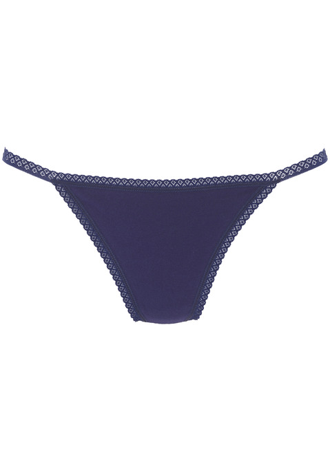 Bild: String von Vivance: Hübsche Strings von Vivance im 7er-Pack. Mit feiner Spitzeneinfassung. Aus weicher, elastischer Baumwoll-Qualität.
