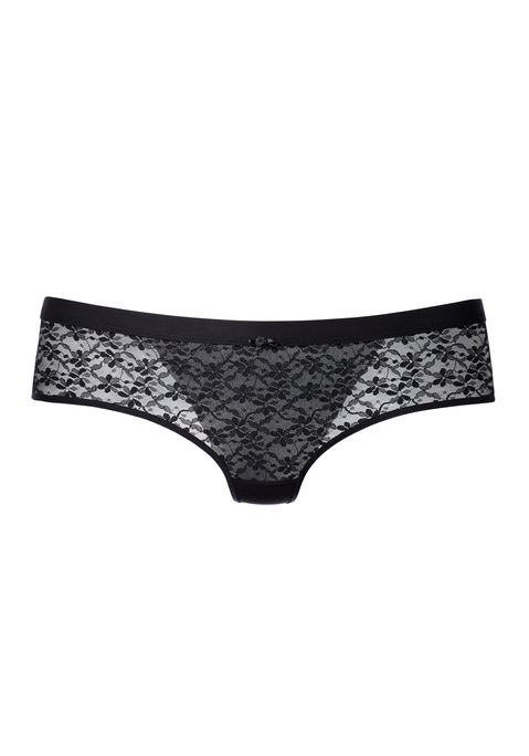 Bild: Stringpanty von Vivance: Feminine Stringpanty mit hübschem Zierdetail. Aus zarter Spitze in blumiger Optik und weichem Microtouch-Material. Vorne mittig blickdicht unterlegt. Mit eingearbeitetem Baumwollzwickel. Passende BHs aus der gleichen Serie erhältlich. Obermaterial: 86% Polyamid, 14% Elasthan.