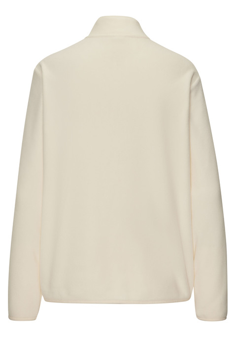 Bild: Sweatjacke von Vivance: Unifarbene Fleece-Jacke von Vivance mit Stehkragen. Durchgehender Reißverschluss vorn. Gut zu vielen Freizeit- und Sportoutfits kombinierbar. Weiche, wärmende Qualität.