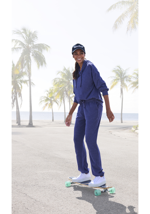 Bild: Sweatpants von Vivance: Unifarbene Sweathose von Vivance mit elastischem Tunnelzugbund und Kordel für eine individuelle Passform. Ideal für entspannte Tage und sportliche Aktivitäten. Weicher Frottee aus Baumwollmix.