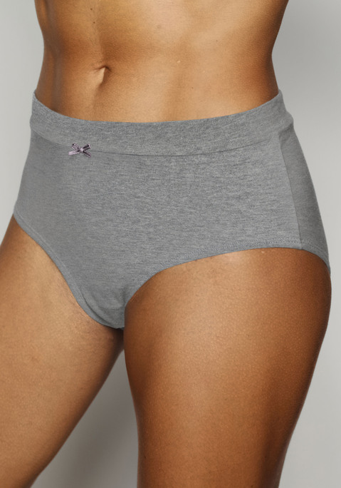 Bild: Taillenslip von Vivance: Taillenslip von Vivance im praktischen 5er-Pack. Breites Komfortbündchen mit Zierschleife. Bequeme Passform. Elastische Baumwollqualität mit weichem Griff.