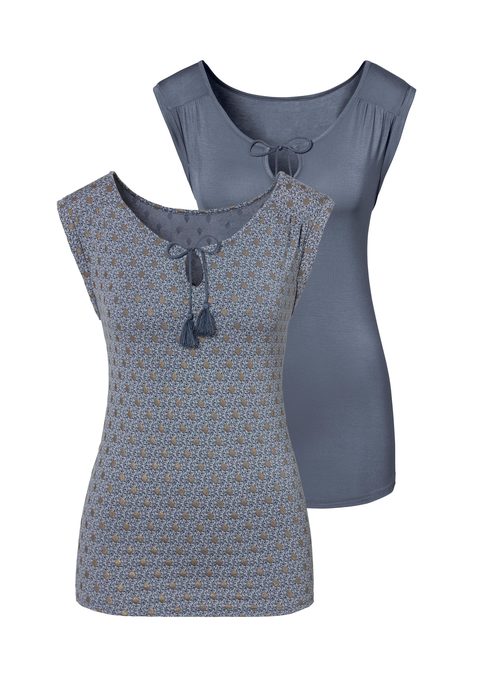 Tanktop von VIVANCE in navy