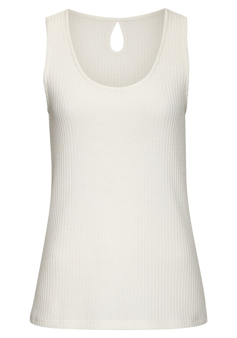 Bild: Trägertop von Vivance: Top von Vivance im 2er-Pack. Tanktop-Träger mit tiefem Rundhalsausschnitt. Kleines Cut-out-Detail an der Rückseite. Figurumspielend geschnitten. Strukturierte Piqué-Qualität mit weichem Griff.