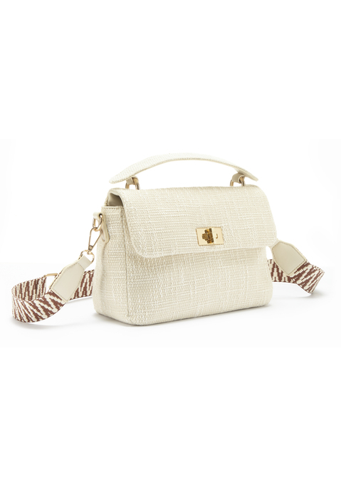 Bild: Umhängetasche von Vivance: Umhängetasche VEGAN von VIVANCE. Aus Textil. Maße (H/B/T): 16/25/10cm.