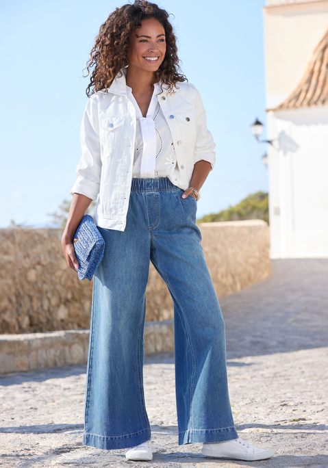 Bild: Umhängetasche von Vivance: Umhängetasche von VIVANCE. Aus Papierstroh. Maße (H/B/T) = 19/23/5cm.