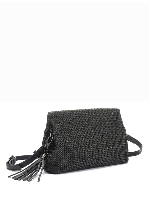 Bild: Umhängetasche von Vivance: Handtasche VEGAN von VIVANCE. Aus Bastimitat. Maße (H/B/T): 17/25/6cm.