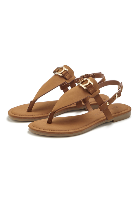 Bild: Zehentrenner von Vivance: Zehentrenner VEGAN von VIVANCE. Obermaterial, Futter und Decksohle aus Lederimitat. Laufsohle aus Synthetik.