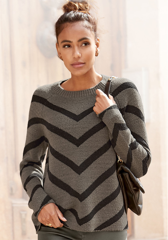 Lascana Strickpullover Ausgefallene Pullover Damen Sale LASCANA