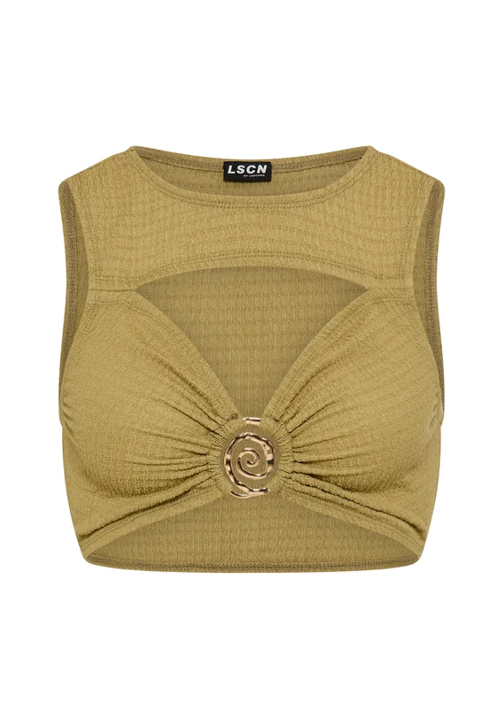 Crop-Top von LSCN BY LASCANA